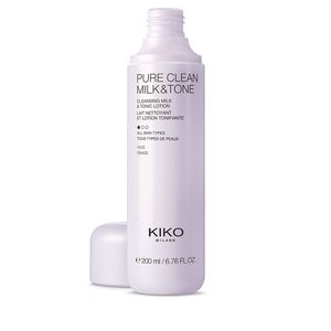 تونیک پاک کننده آرایش صورت کیکو میلانو مدل pure clean حجم 200 میلی لیتر
